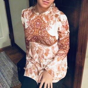 Free People Lady Luck Ornate Tunic